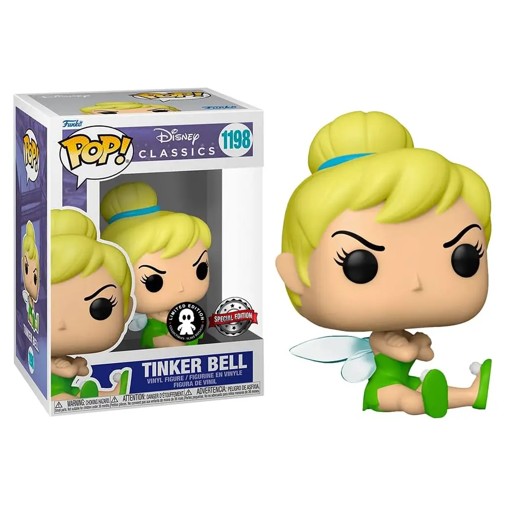 Funko 63740 Pop! Disney: Classics - Tinker Bell (Grumpy Special Edition)