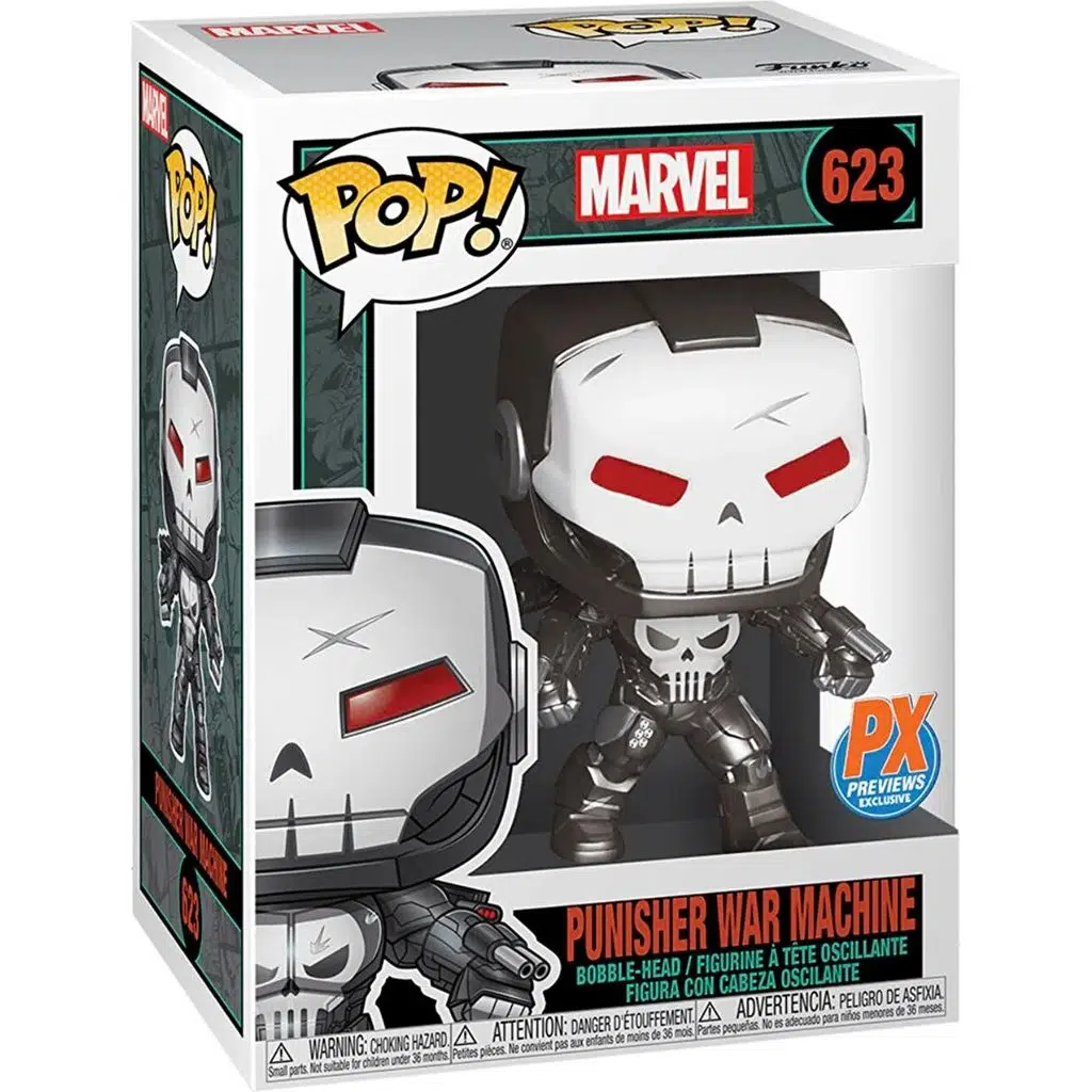 Funko Marvel Punisher War Machine Special Edition Pop Figür