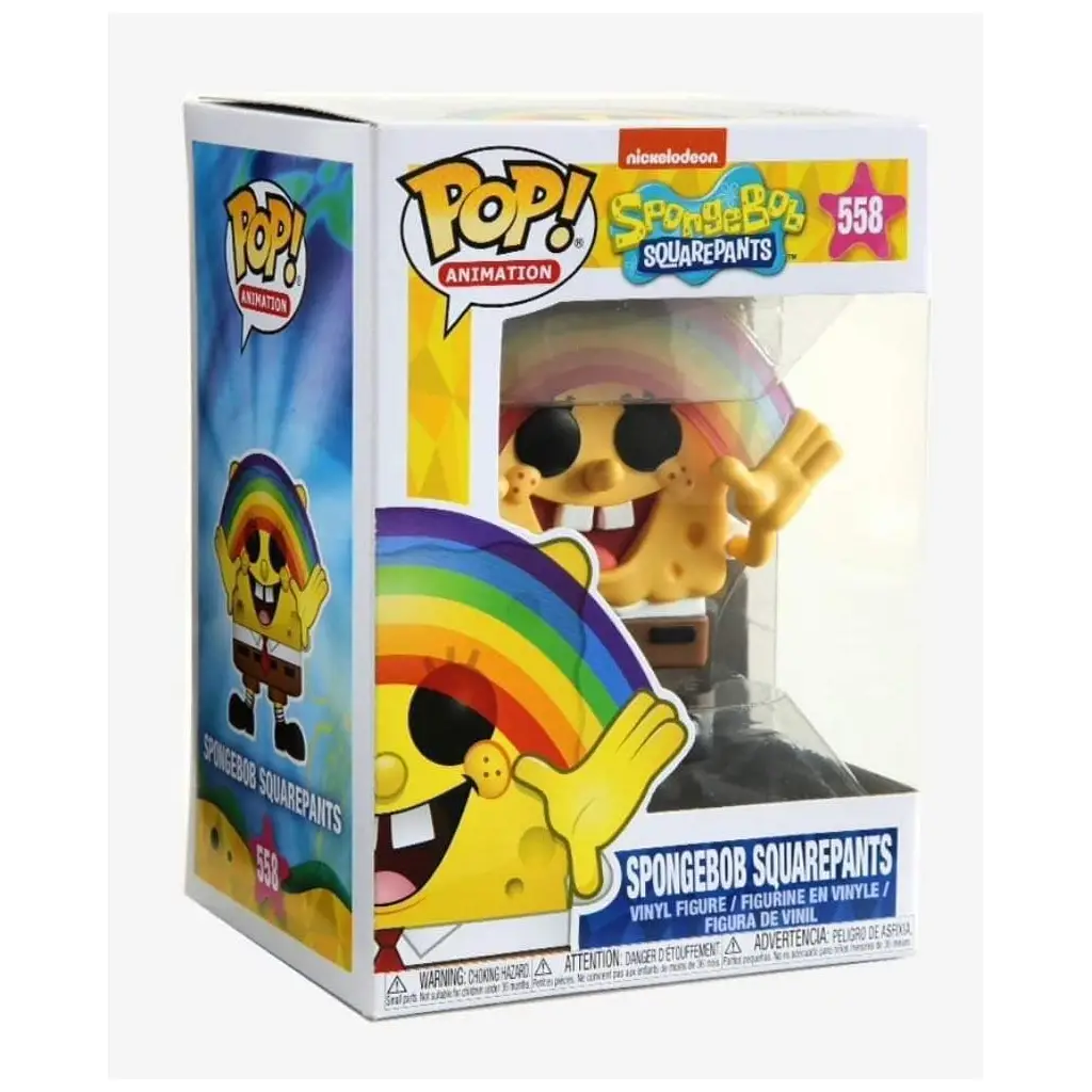 Funko POP 558 Vinyl Squarepants S3: Spongebob (Rainbow) 
