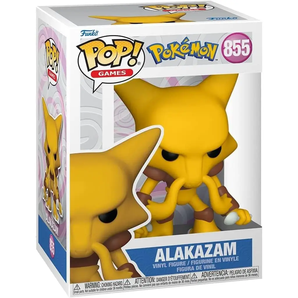 Funko Pop 855 Games: Pokemon - Alakazam