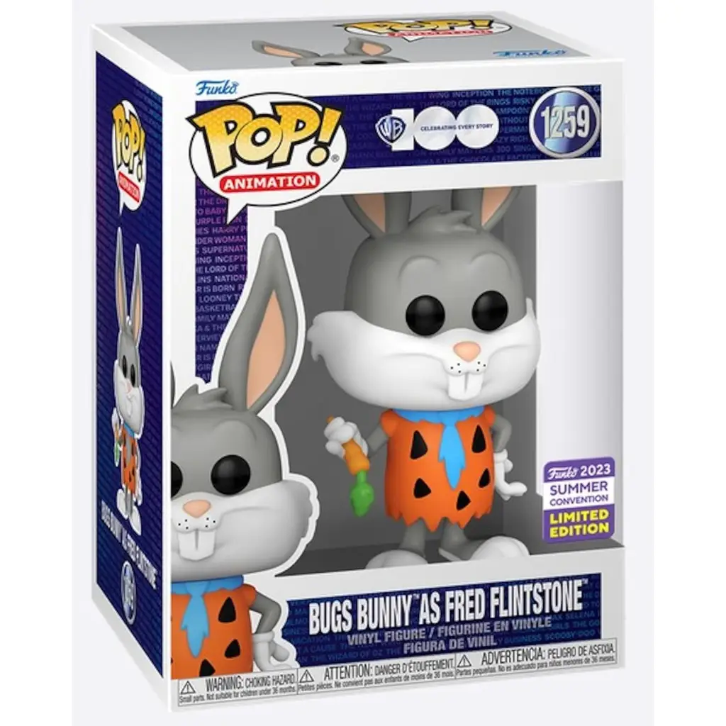 Funko Pop Animasyon Looney Tunes Bugs Bunny, Fred Çakmaktaş WB