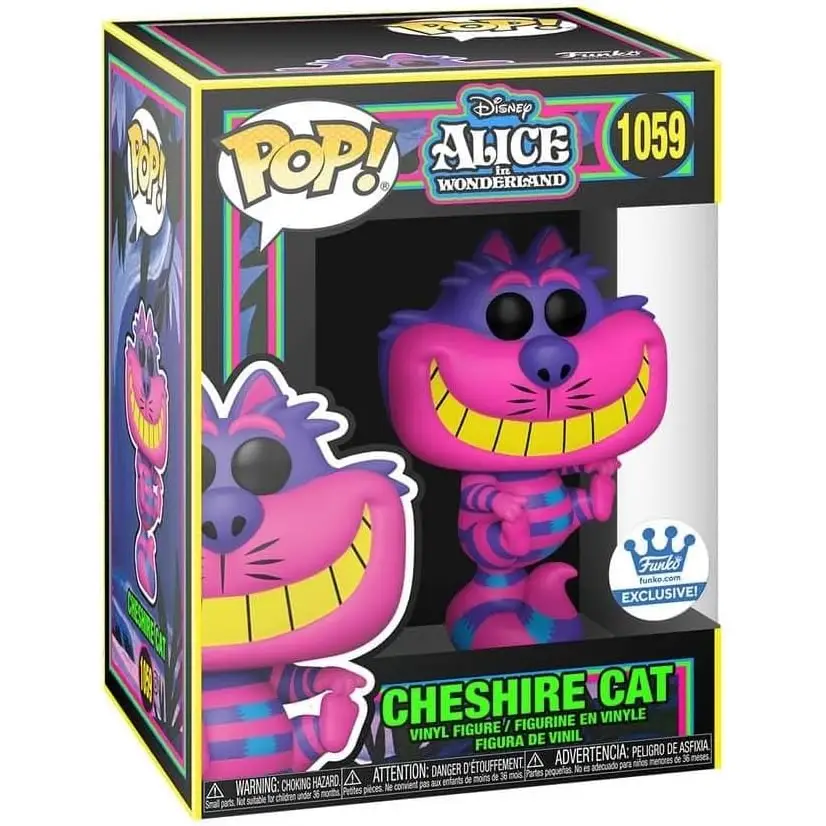 Funko POP Chesire Cat Blacklight Funko Exclusive