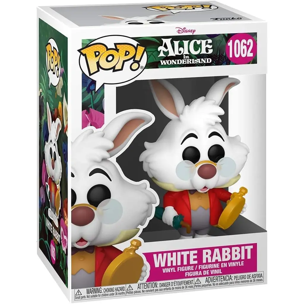 FUNKO POP Disney: Alice in Wonderland 70th - White Rabbit with Watch