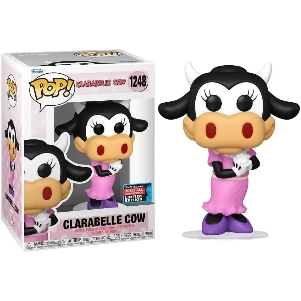 Funko Pop Disney Clarabelle Cow 2022 Sonbahar Konvansiyonu Sınırlı Sayıda Özel