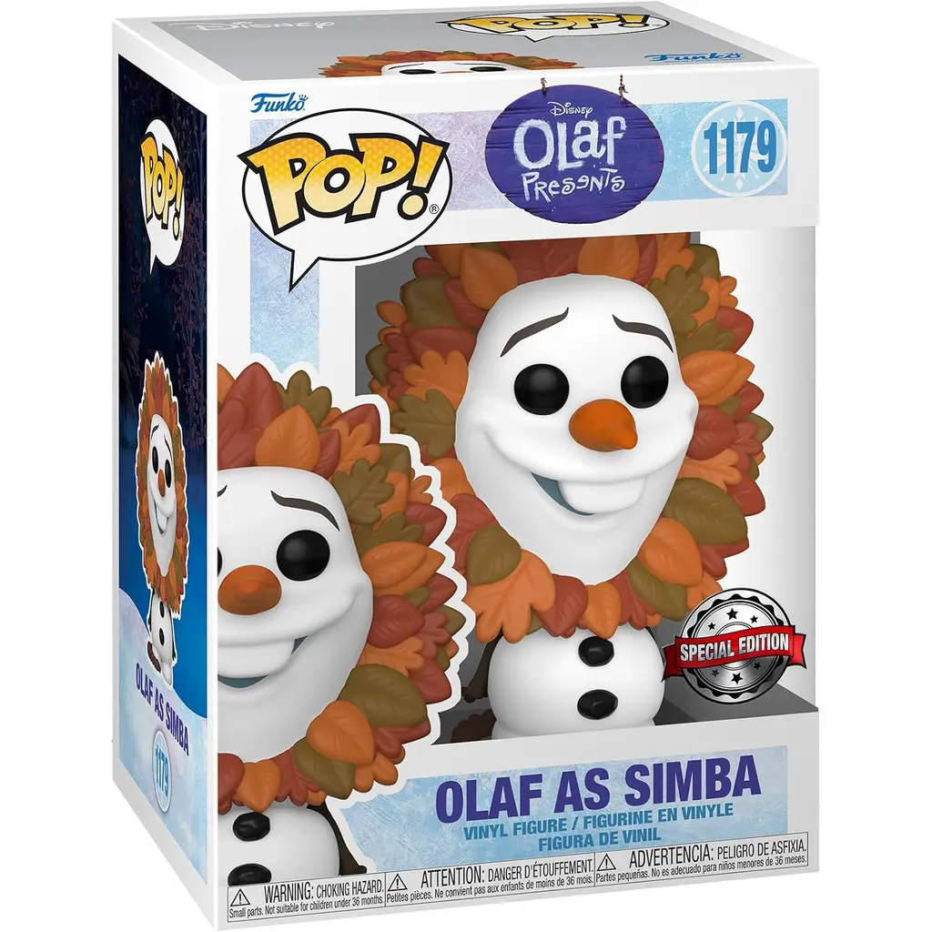 Funko Pop! Disney: Frozen - Olaf As Lion King