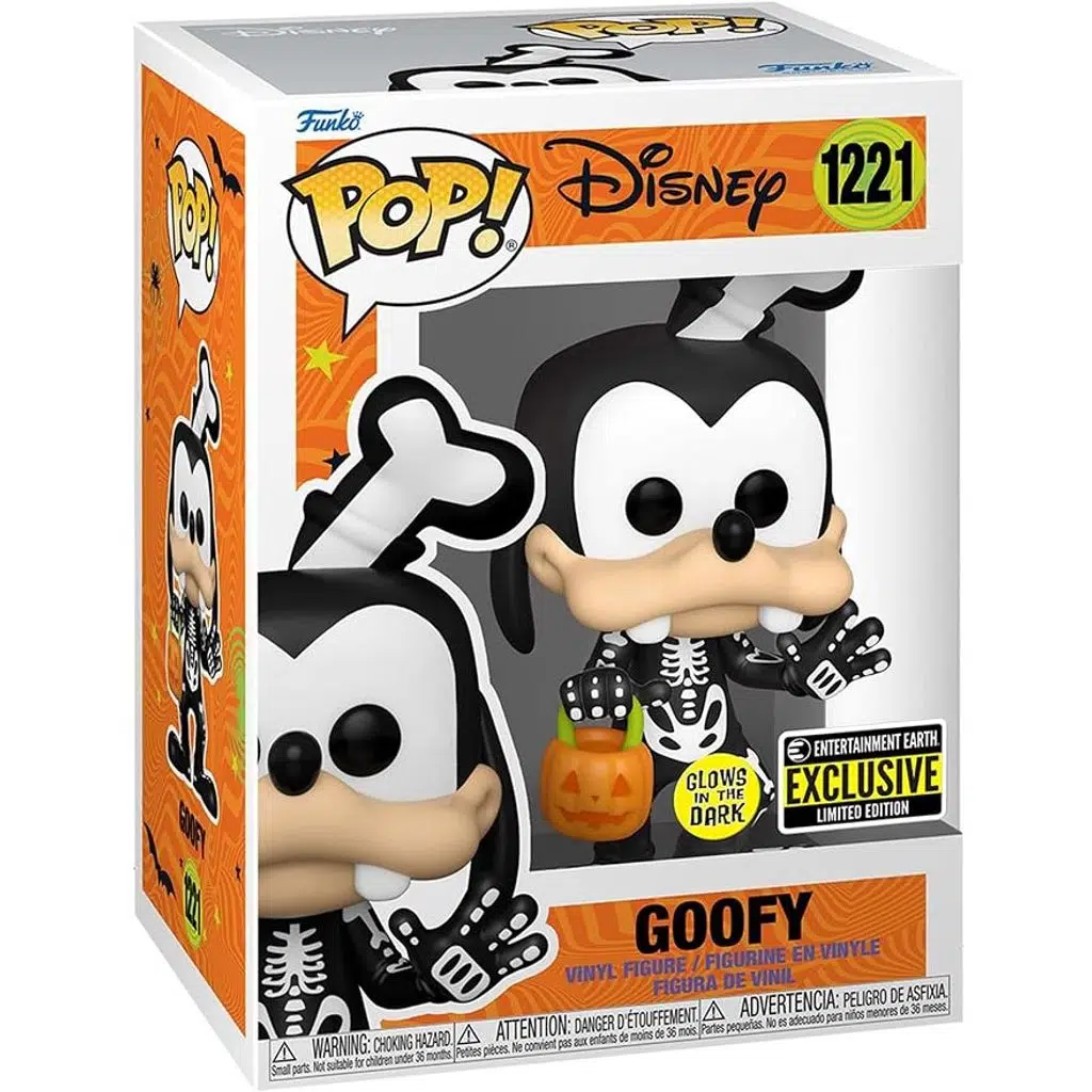 Funko Pop Disney: Goofy (Skeleton) Glows in the Dark - Special Edition