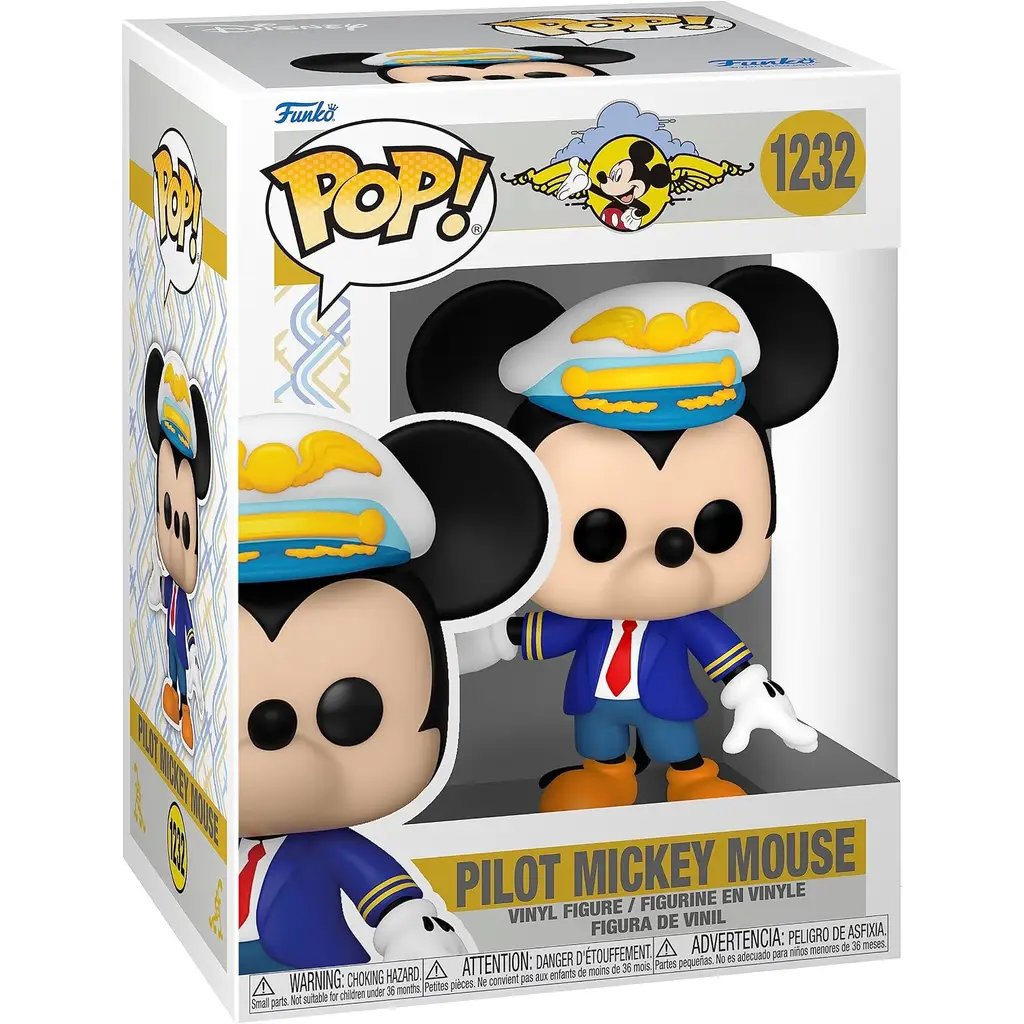 Funko Pop! Disney: Mickey Mouse Pilot - (Blue Suit) SPECIAL EDITION