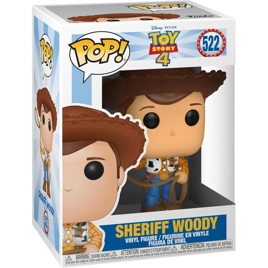 Funko POP Disney Toy Story 4 Woody Figür