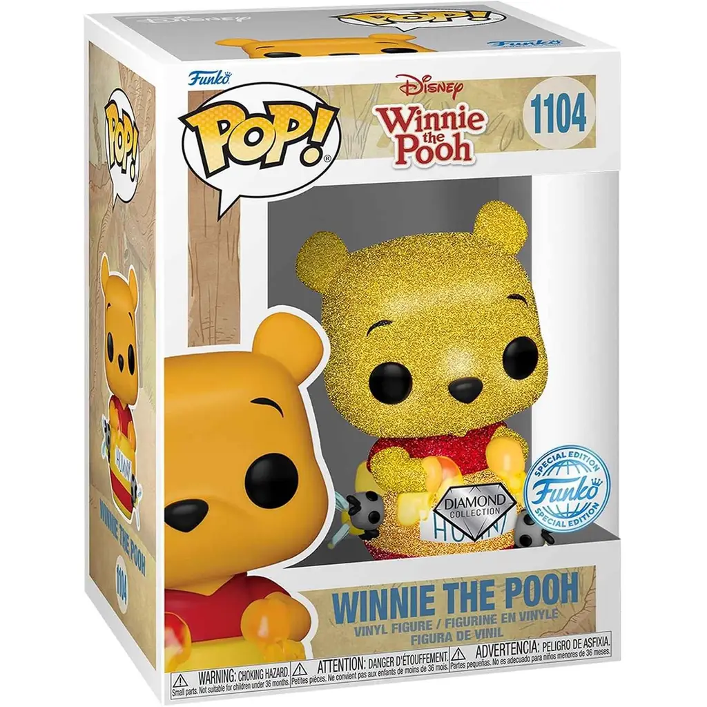 Funko Pop! Disney: Winnie The Pooh with Honeypot *Diamond Glitter*