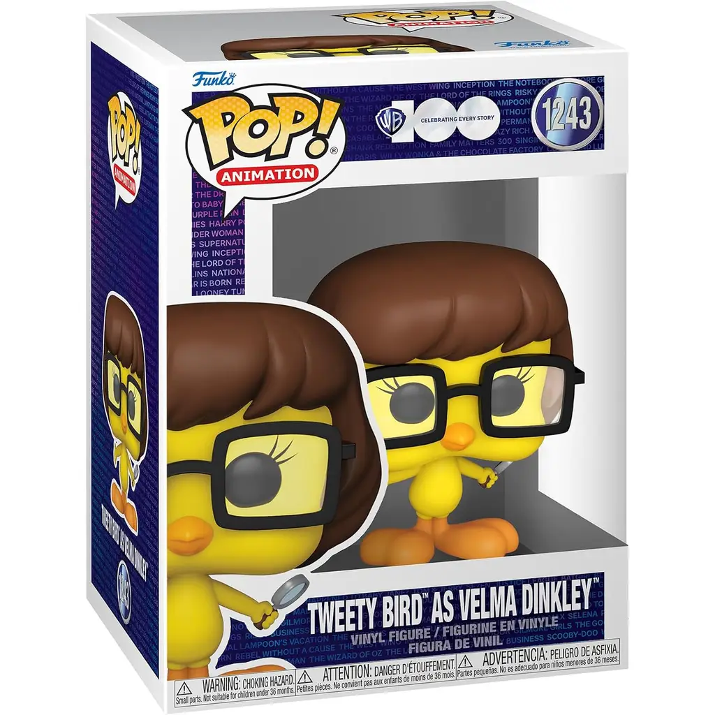 Funko POP Figür Animation: HB- Tweety as Velma WB