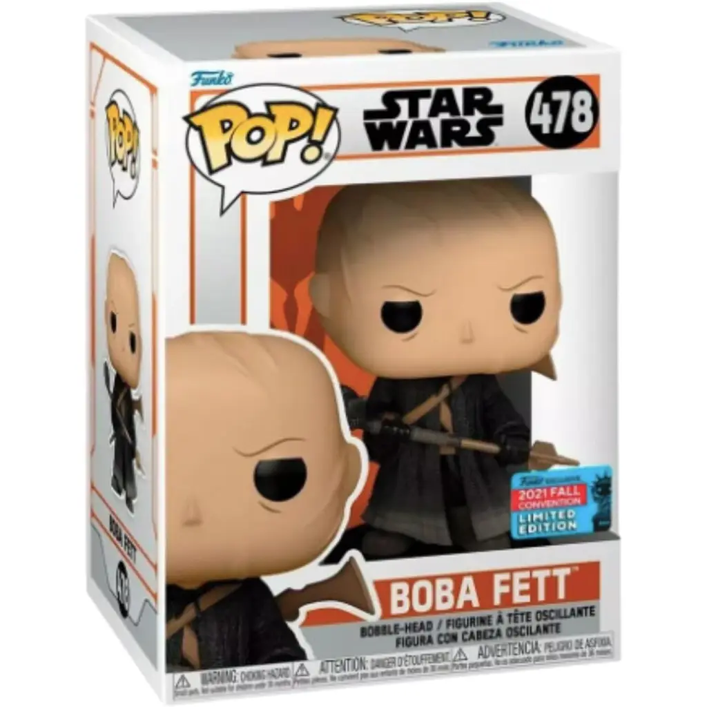 Funko Pop Figür - Star Wars The Mandalorian - Boba Fett Tattooine NYCC Fall Convention 2021