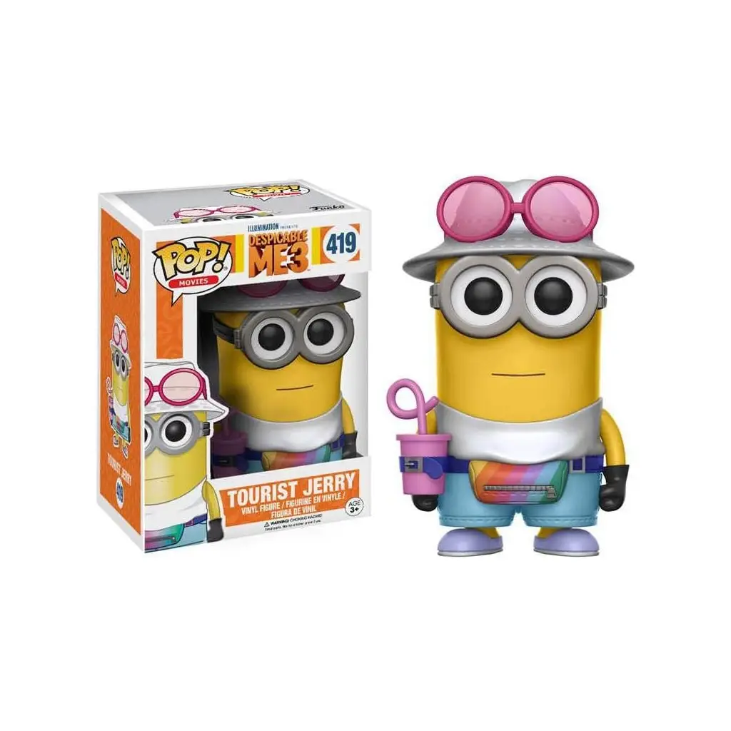 Funko POP Filmler Despicable Me 3 Turist Jerry 