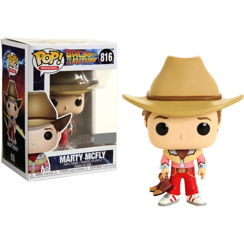 Funko Pop! Geleceğe Dönüş Marty McFly Kovboy Kıyafet 