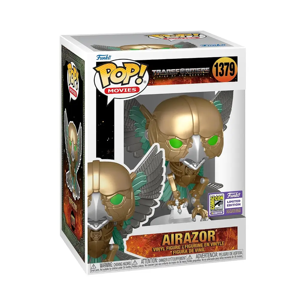 Funko Pop! Movies: Transformers Rise of The Beasts - Airazor, 2023 Summer Convention Exclusive