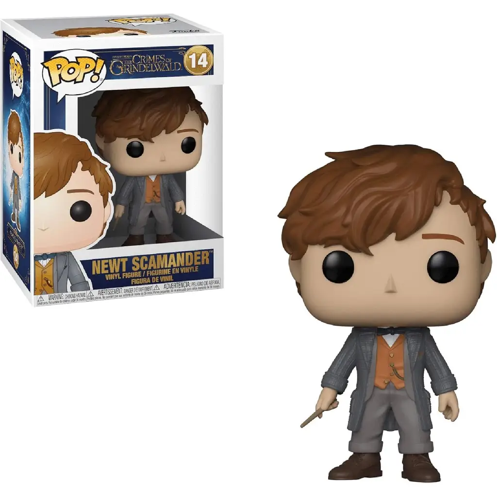 Funko Pop! Newt Scamander Figure Fantastic Beasts Crimes of Grindelwald