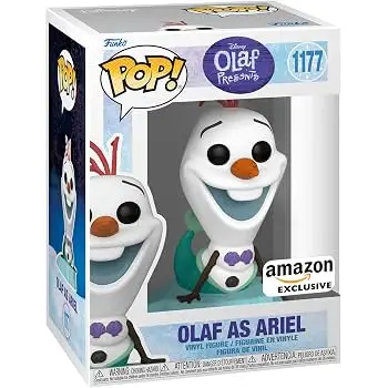 Funko POP Olaf Presents Disney Olaf as Ariel Vinyl
