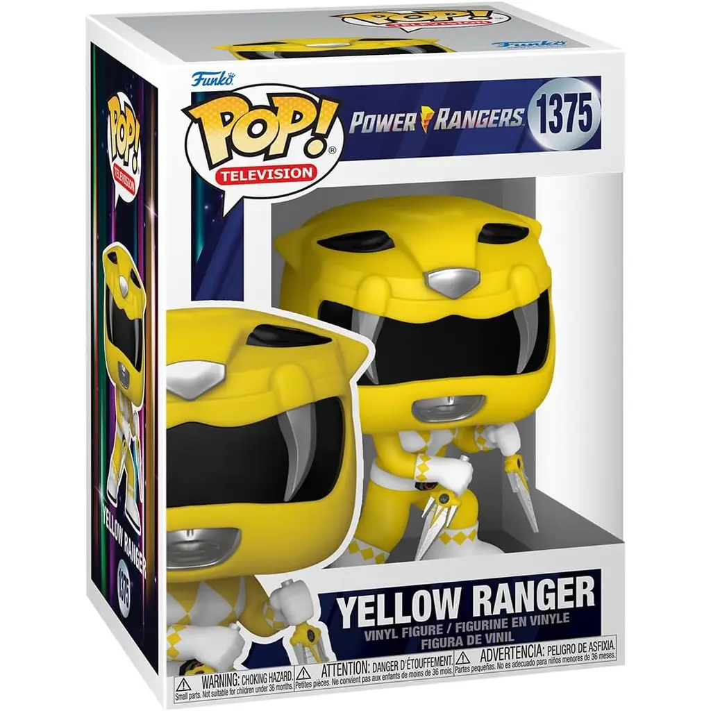 Funko Pop! Power Rangers 30th Anniversary Vinyl Figure Yellow Ranger