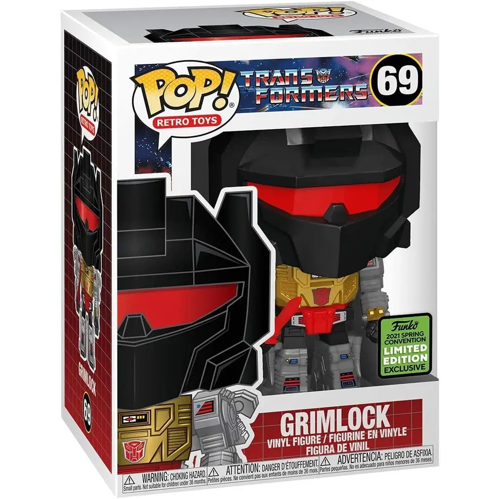Funko POP! Retro Toys #69 - Grimlock 2021 ECCC Shared Exclusive