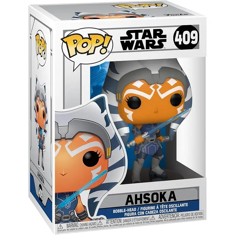 Funko Pop Star Wars Ahsoka Bobble-Head Vinyl Figure