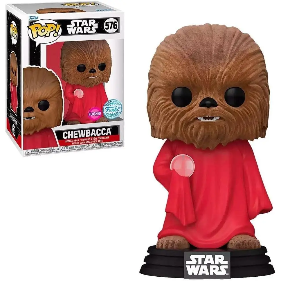 Funko Pop! Star Wars Chewbacca Life Day Flocked