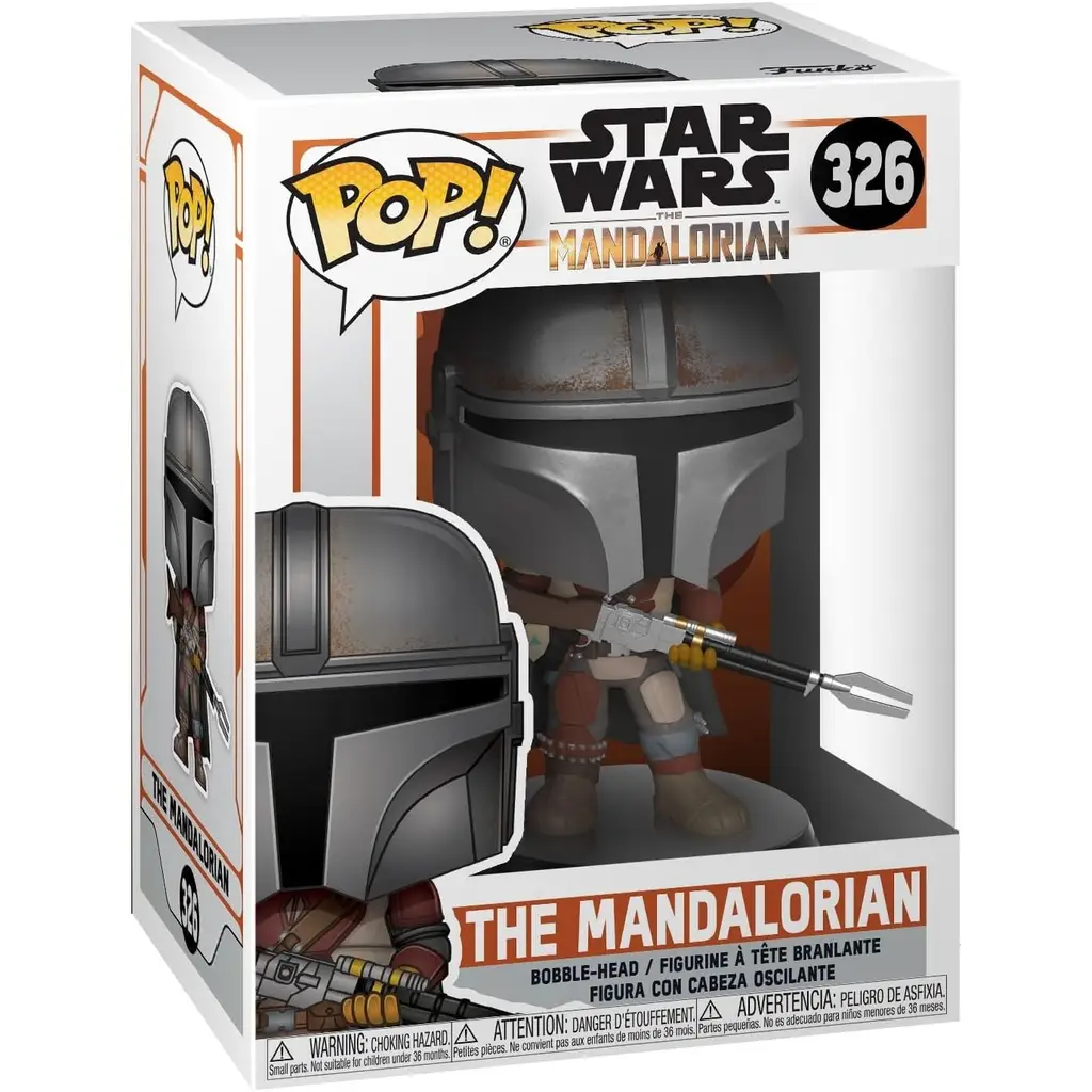 Funko POP! Star Wars: The Mandalorian - The Mandalorian Bobble-Head