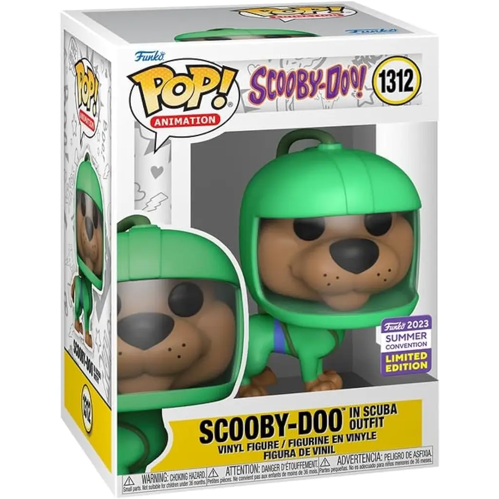 Funko Pop! Vinyl: Scooby-Doo - Scooby-Doo in Scuba Outfit - San Diego Comic Con