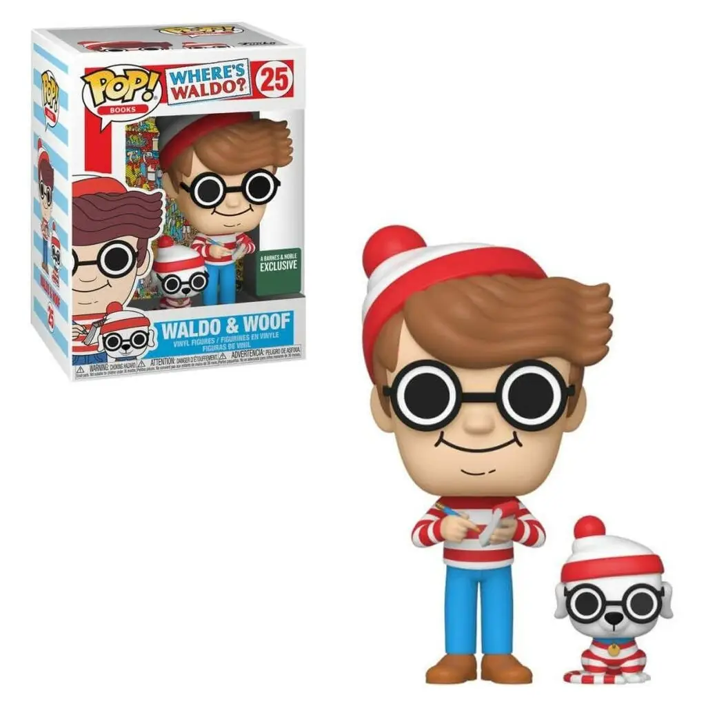 Funko Pop! Vinyl: Where's Waldo? - Waldo & Woof - SAME DAY SHIP
