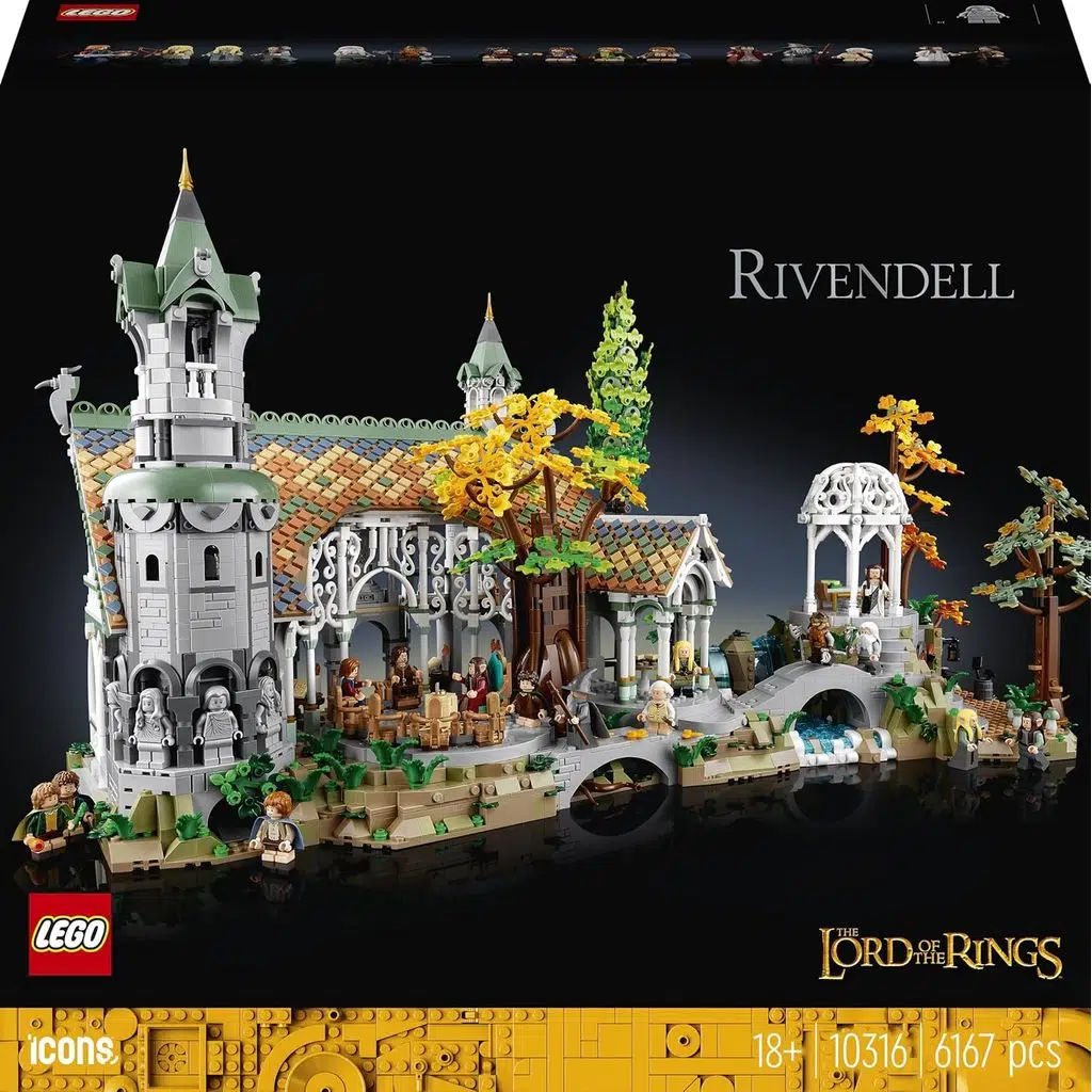 LEGO 10316 Icons Yüzüklerin Efendisi: Rıvendell