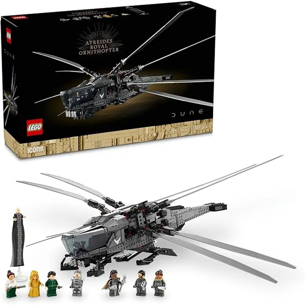 LEGO 10327 Icons Dune: Çöl Gezegeni Atreides Royal Ornithopter 