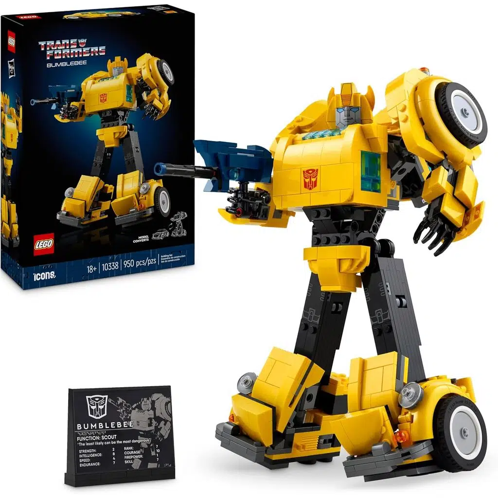 LEGO 10338 Icons Transformers Bumblebee