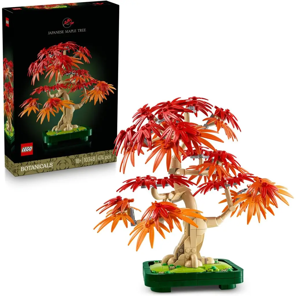 LEGO 10348 Botanicals Japon Kırmızı Akçaağaç Bonsai Ağacı 