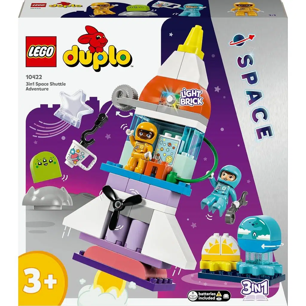 LEGO 10422 DUPLO 3’ü 1 Arada Uzay Mekiği Macerası
