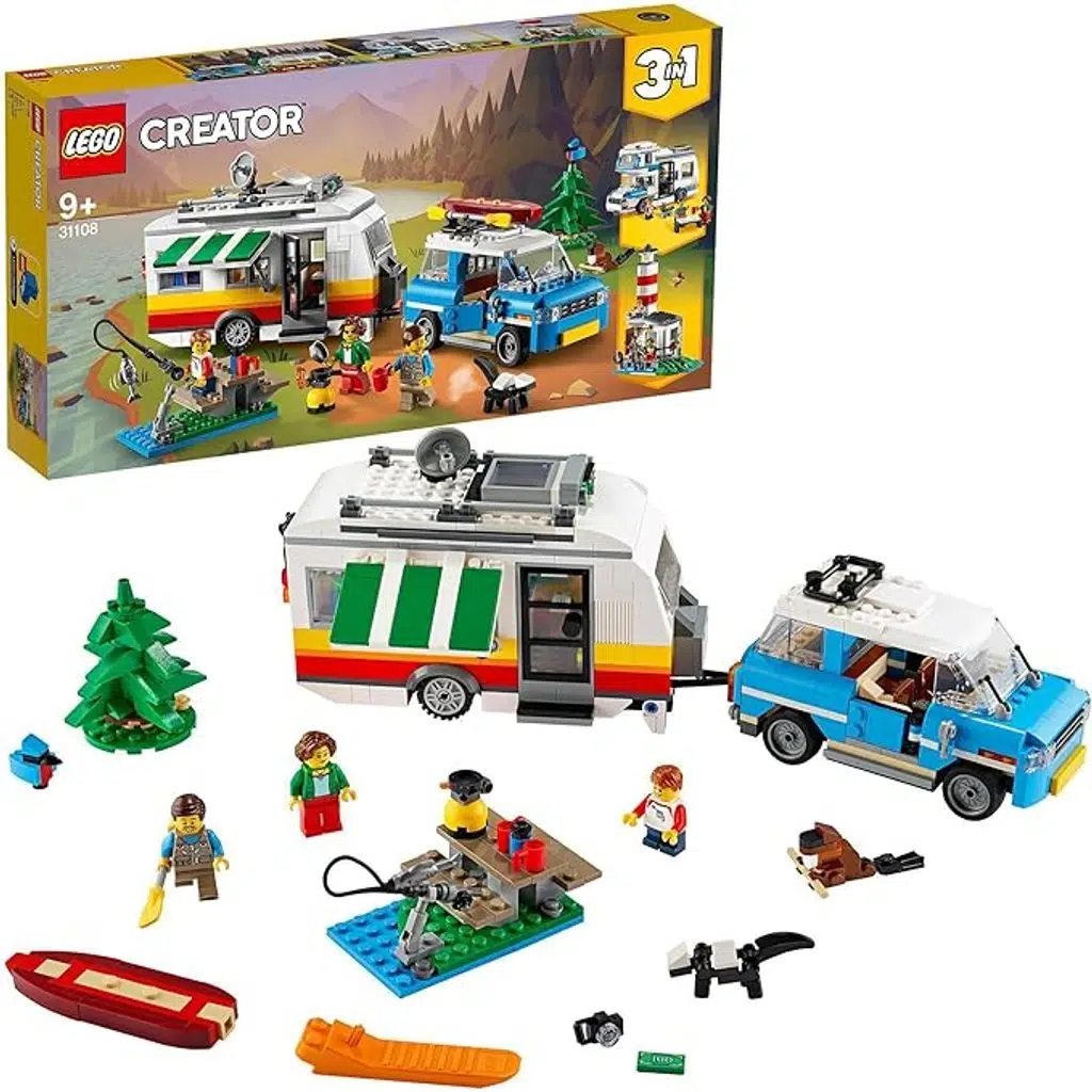 LEGO 31108 Creator 3’ü 1 Arada Karavan Aile Tatili Yapım Seti