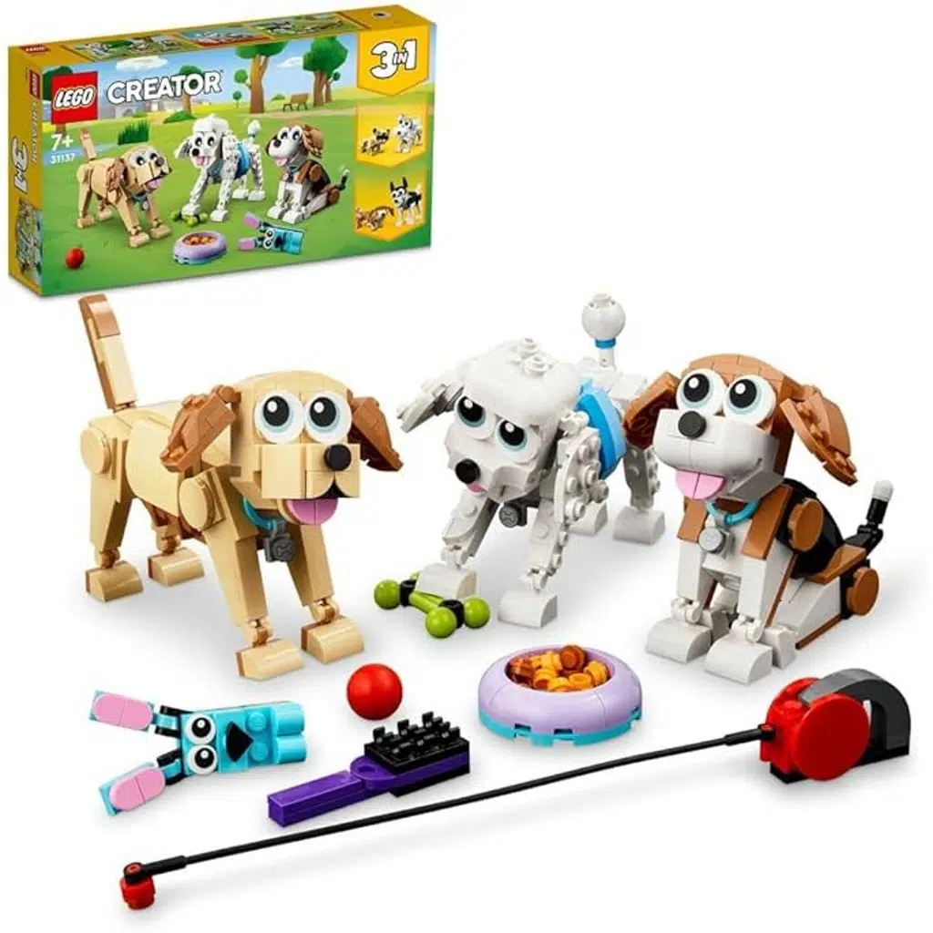 LEGO 31137 Creator Sevimli Köpekler 