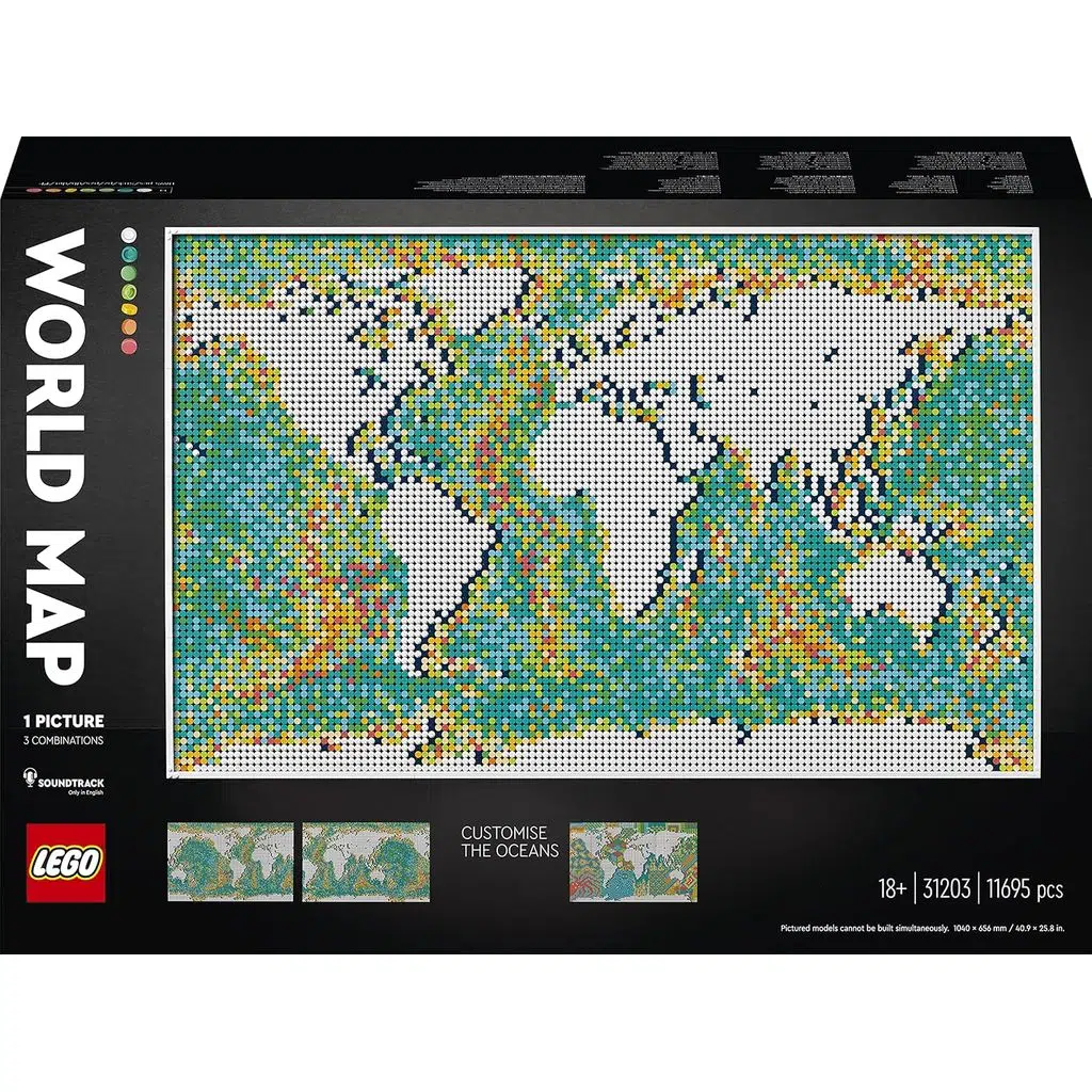 LEGO 31203 Art Dünya Haritası