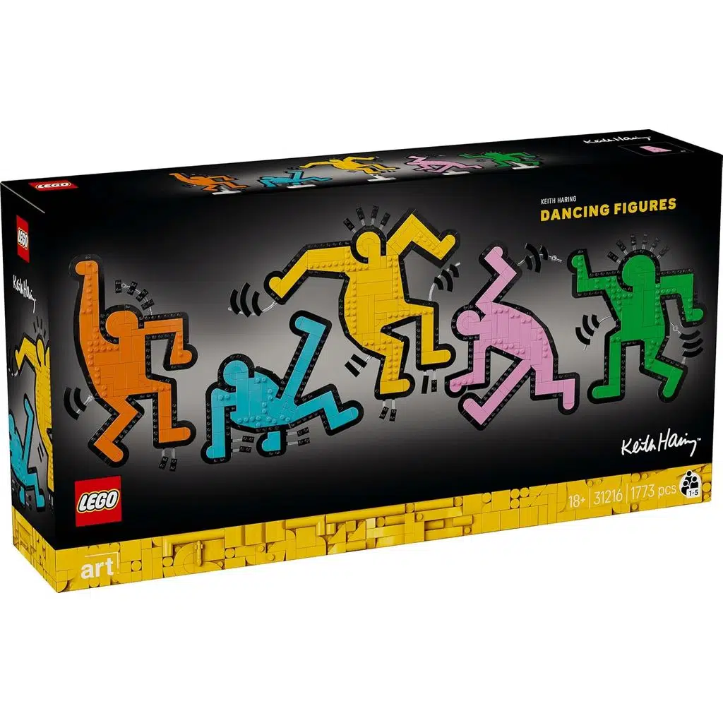 LEGO 31216 Art Keith Haring – Dans Eden Figürler