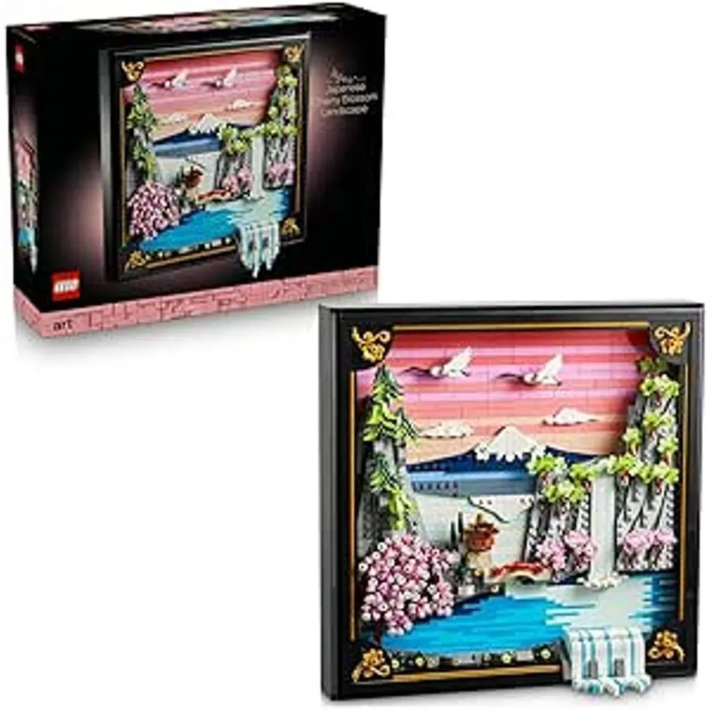 LEGO 31218 Art Japon Kiraz Çiçeği Manzarası 