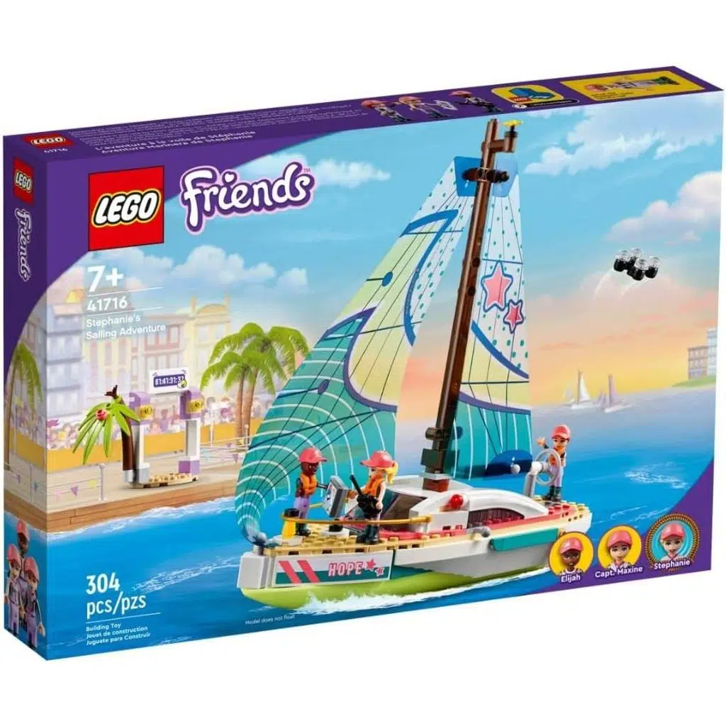 LEGO 41716 Friends Stephanie’nin Yelkenli Macerası