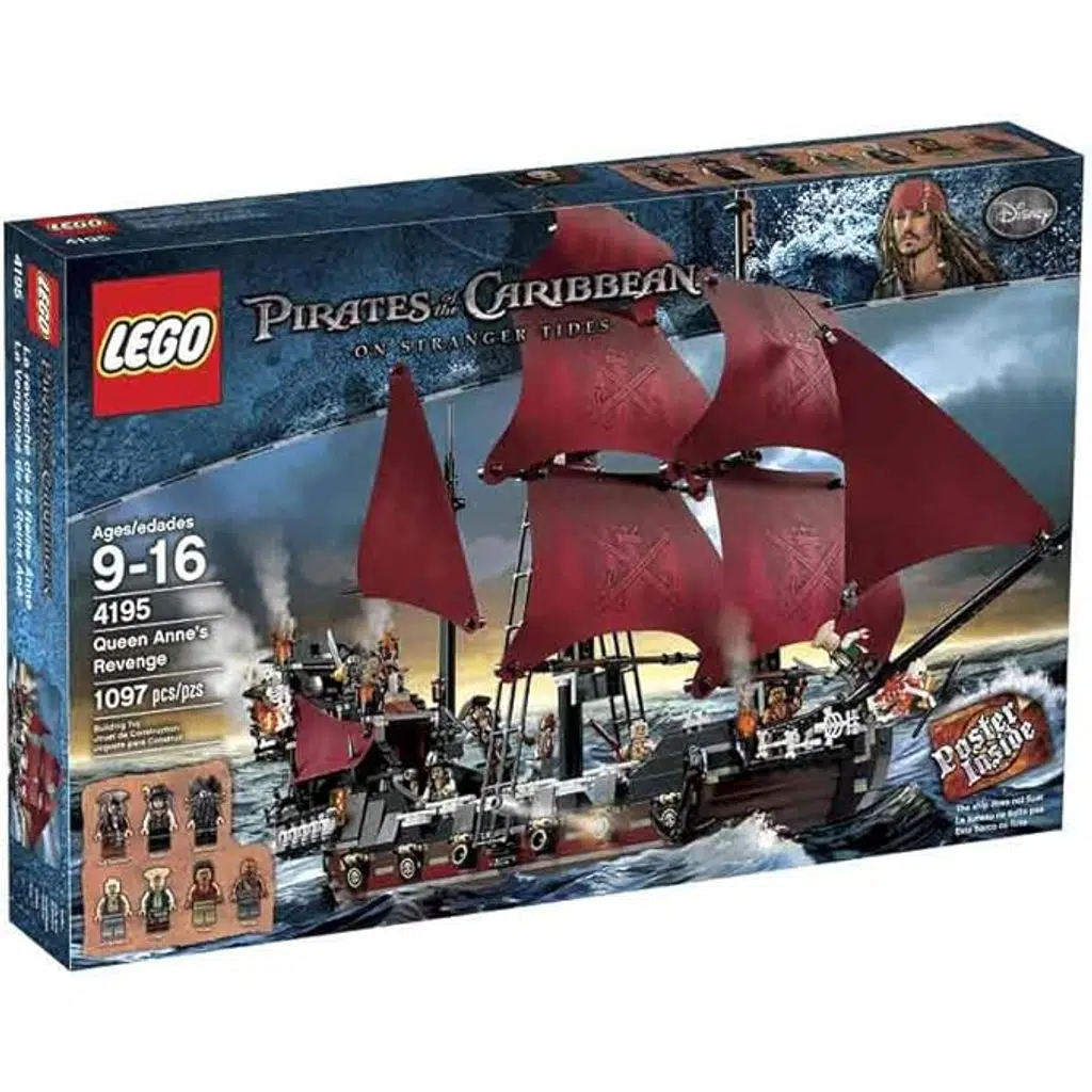 Lego 4195 Karayip Korsanları Kraliçe Anne'nin İntikamı