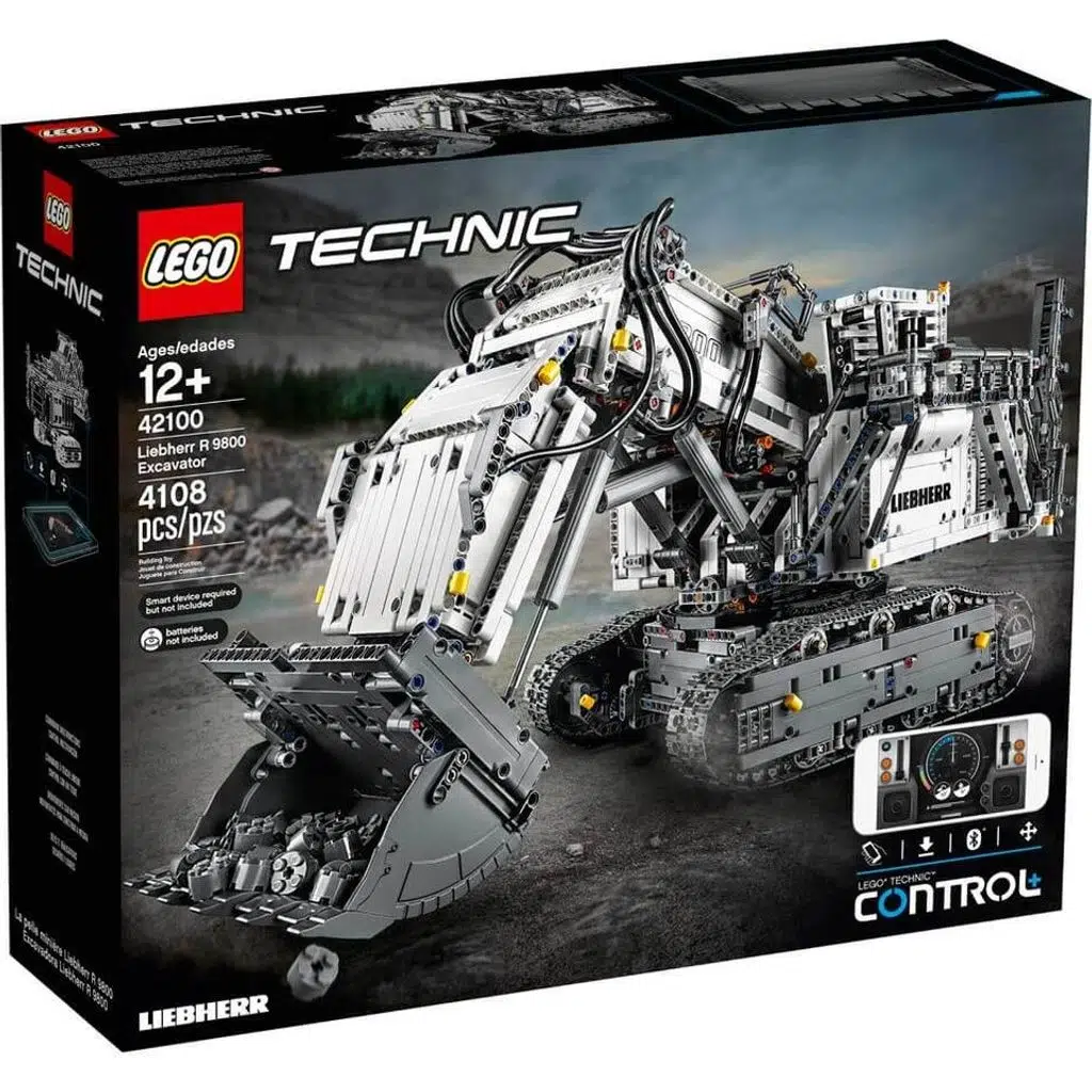 LEGO 42100 Technic Liebherr R 9800 Ekskavatör