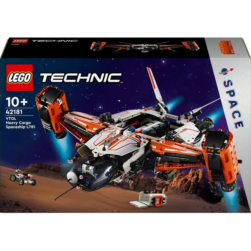 LEGO 42181 Technic VTOL Ağır Kargo Uzay Gemisi LT81