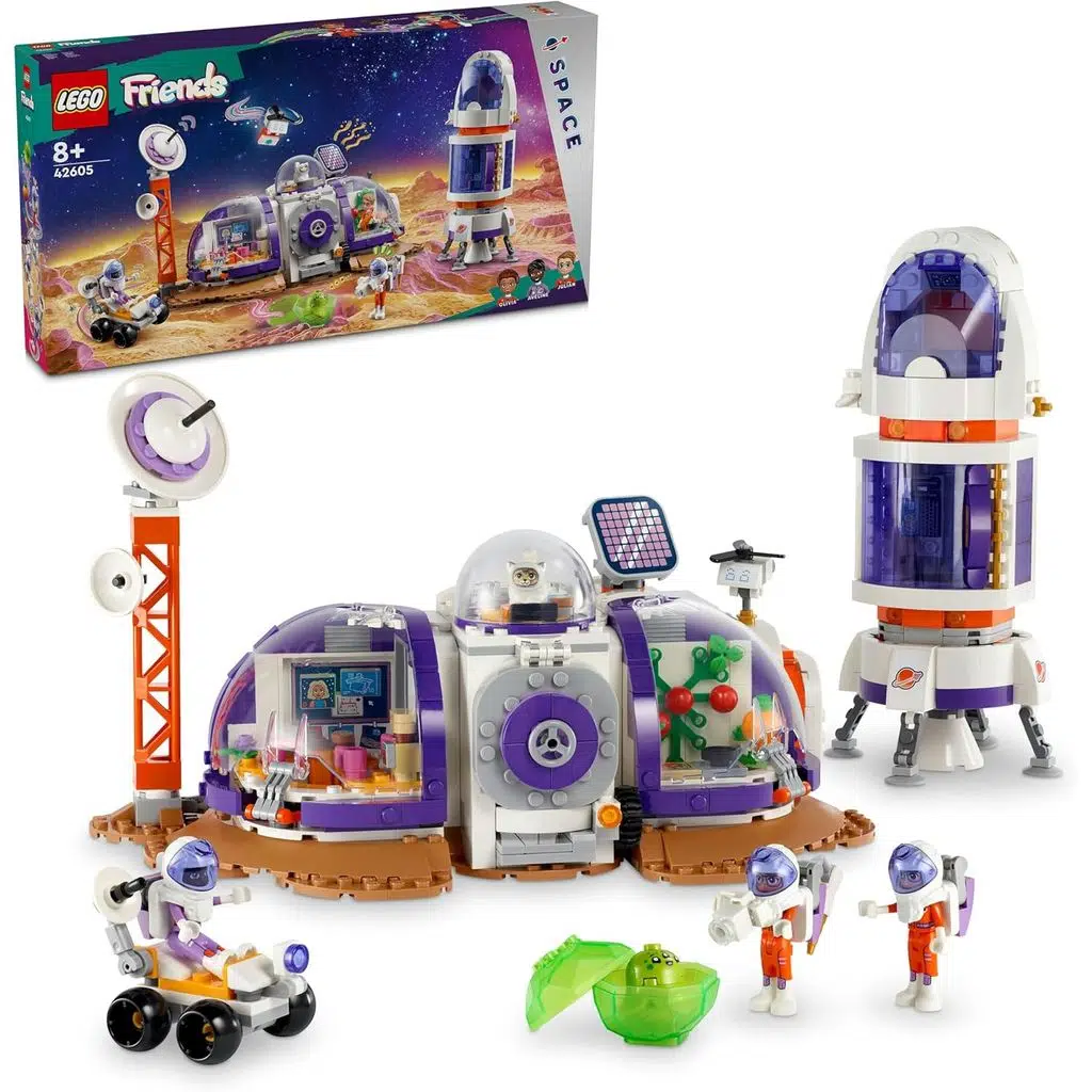 LEGO 42605 Friends Mars Uzay Üssü ve Roketi