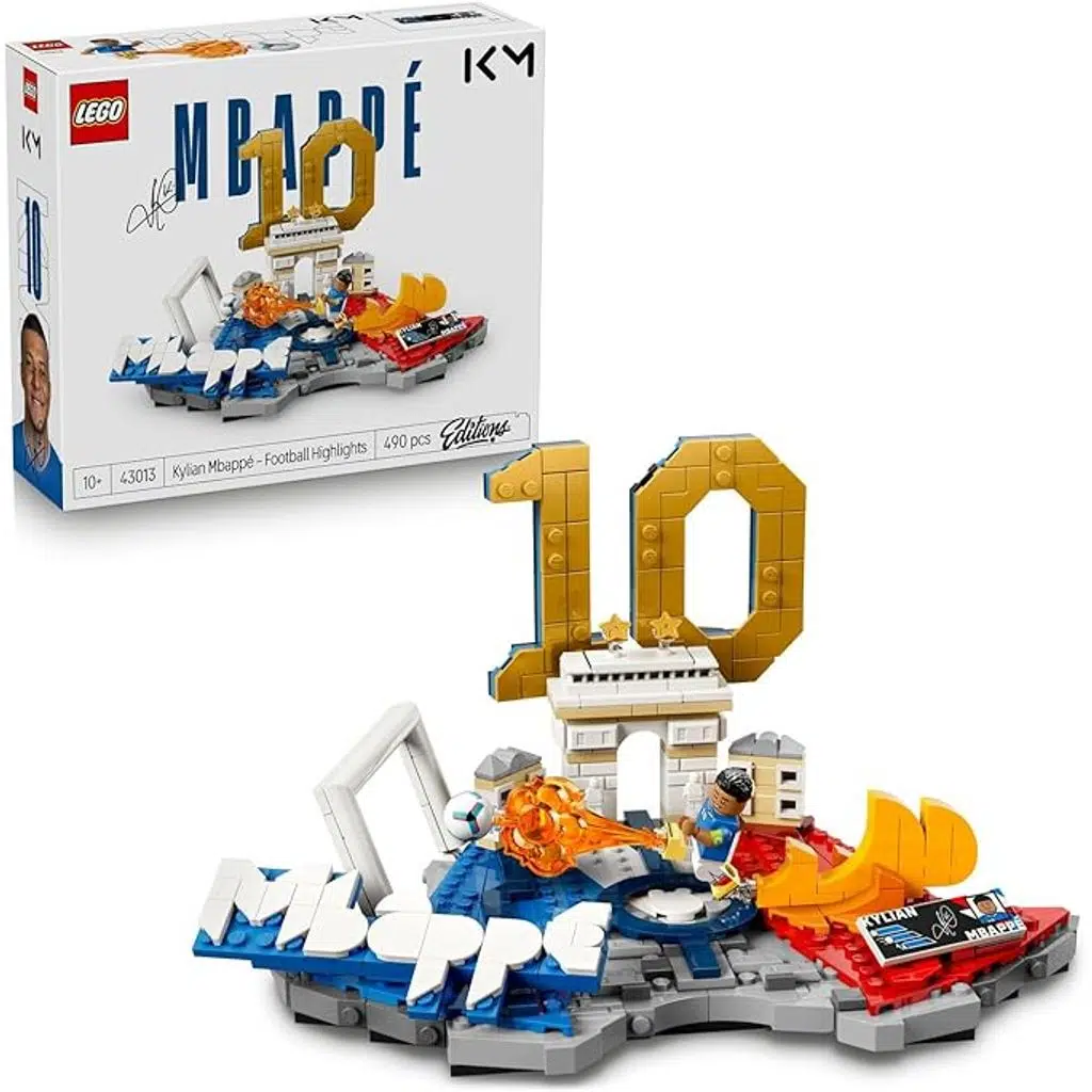 LEGO 43013 Editions Kylian Mbappé – Unutulmaz Futbol Anları