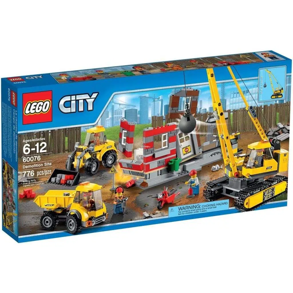 LEGO 60076 CITY DEMOLITION DEMOLITION SITE