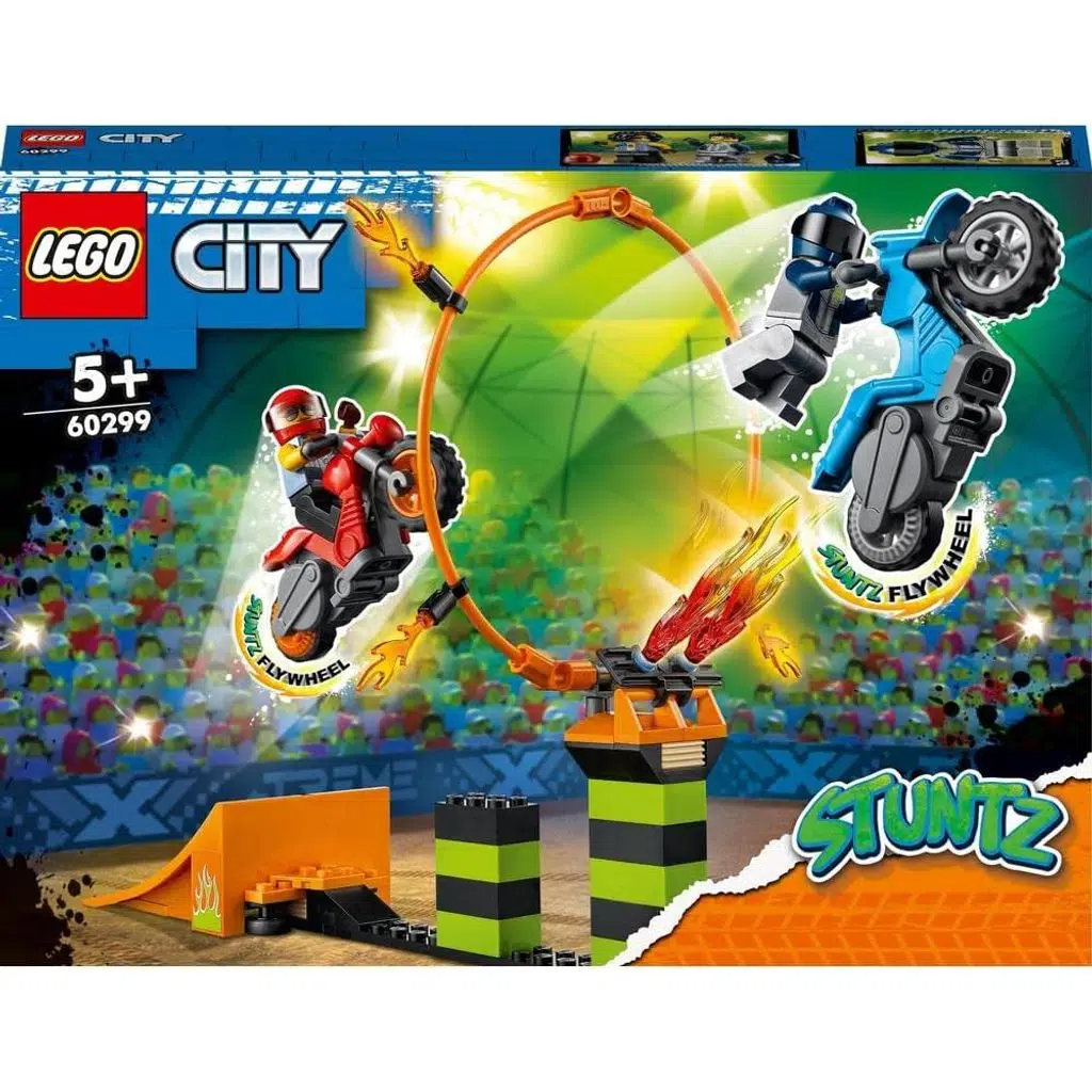 LEGO 60299 City Gösteri Yarışması-Çocuklar için Eğlenceli Oyuncak Yapım Seti