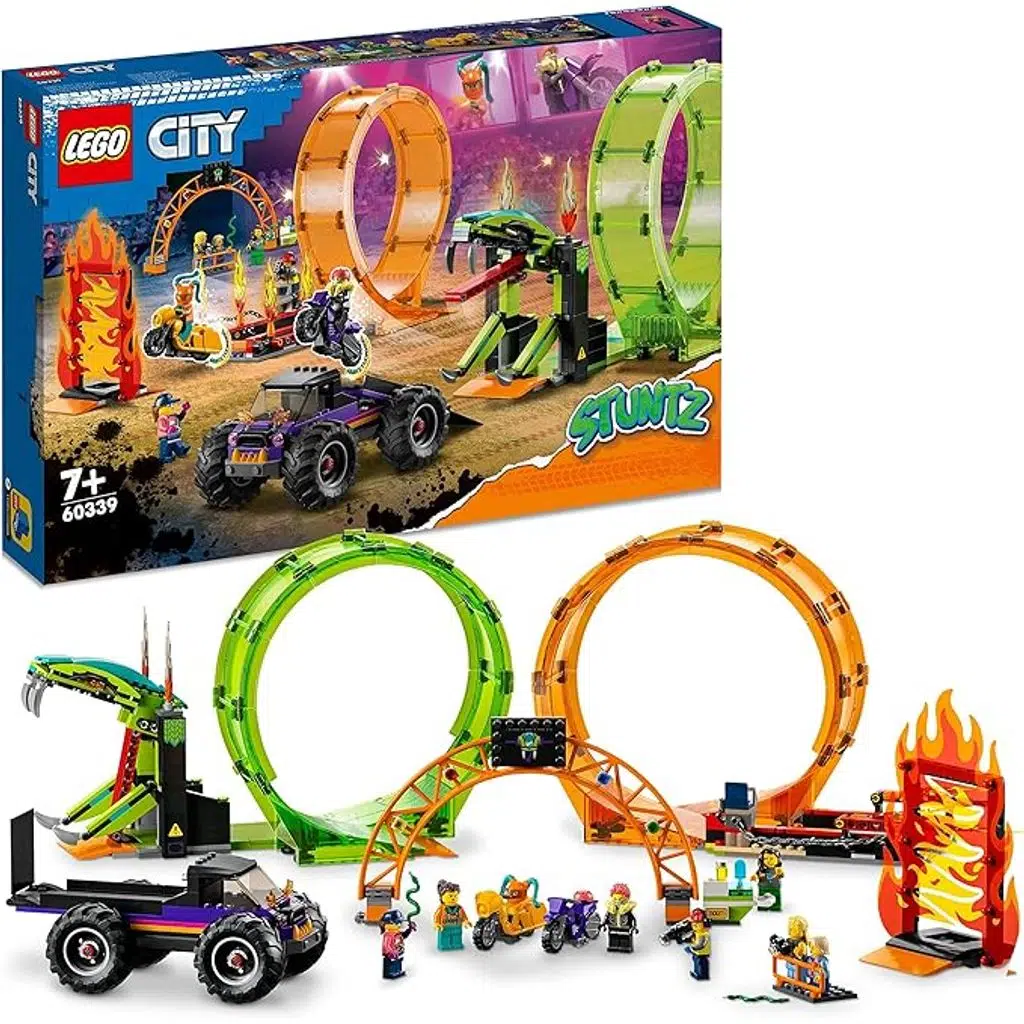 LEGO 60339 City Çift Çemberli Gösteri Arenası 