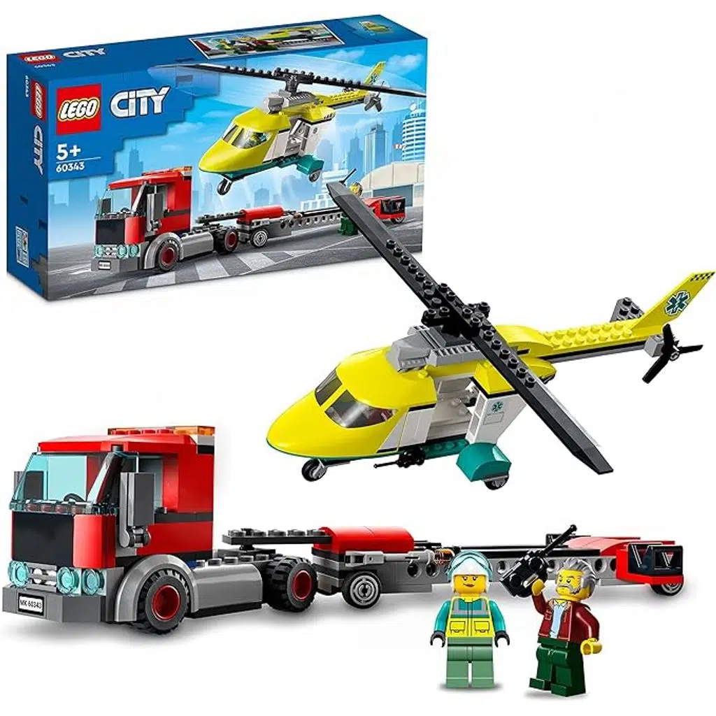 LEGO 60343 City Kurtarma Helikopteri Nakliyesi