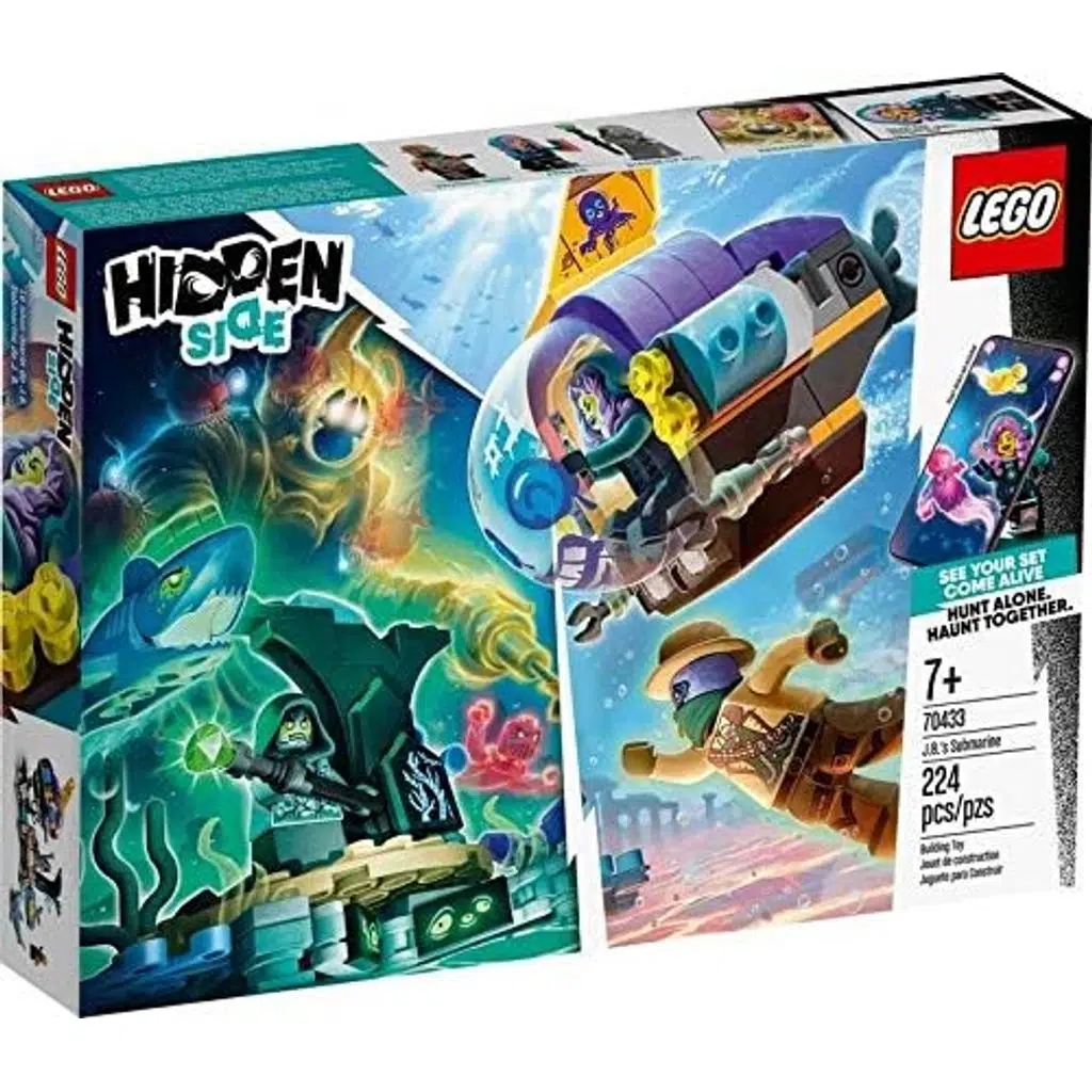 LEGO 70433 Hidden Side J.B.’nin Denizaltısı Yapım Seti