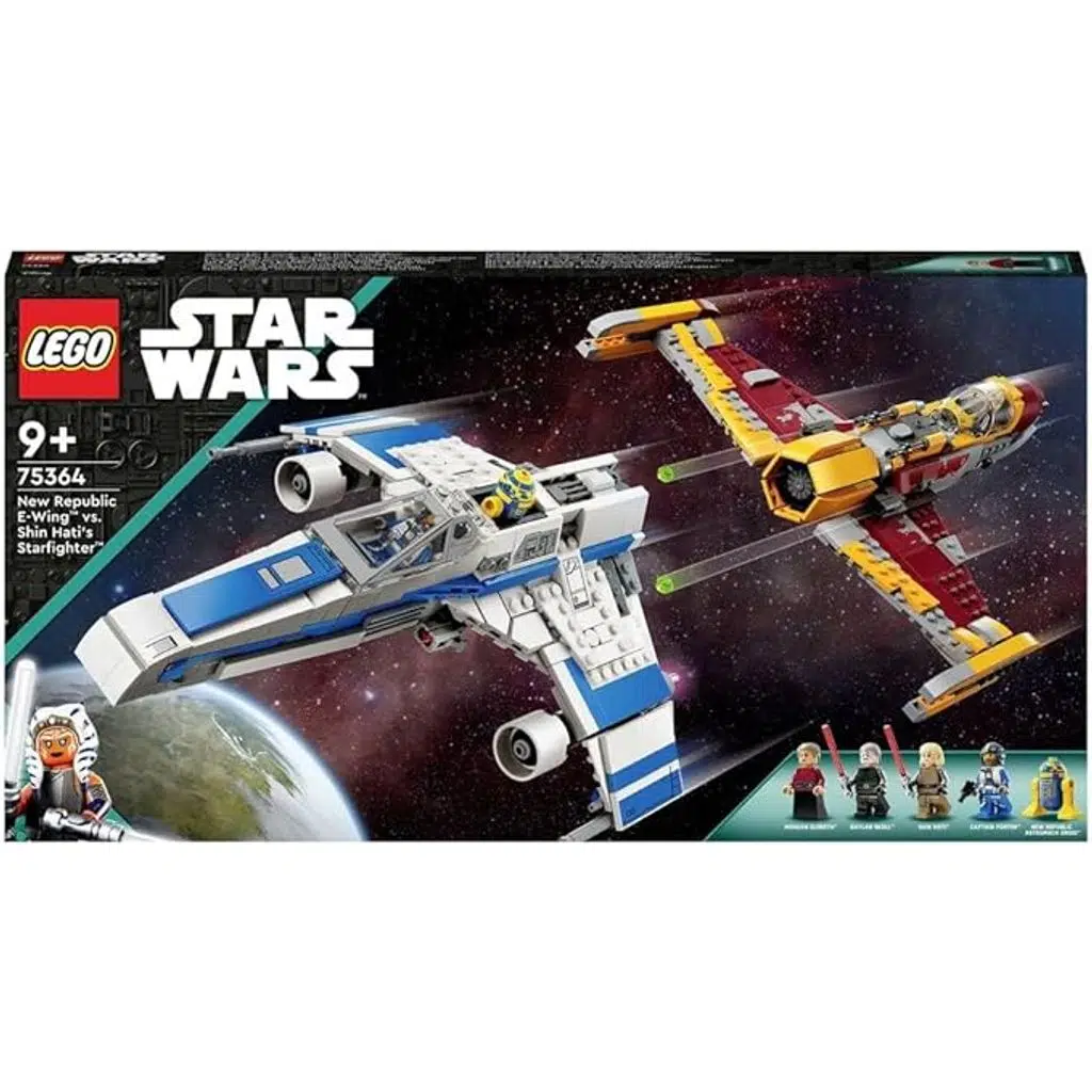 LEGO 75364 Star Wars: Ahsoka Yeni Republic E-Wing™ Shin Hati’nin Starfighter™’ına Karşı 