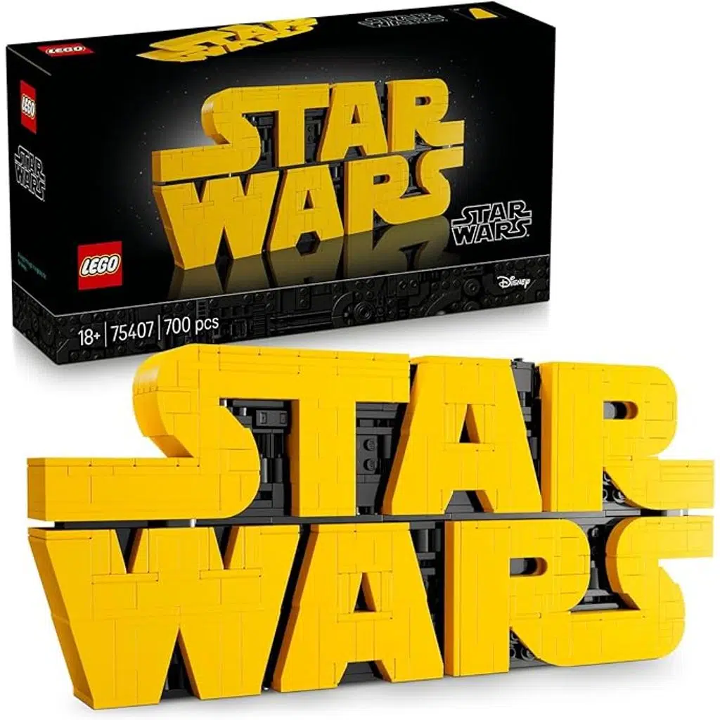 LEGO 75407 Star Wars Parçalarla Yapılan Star Wars Logosu 